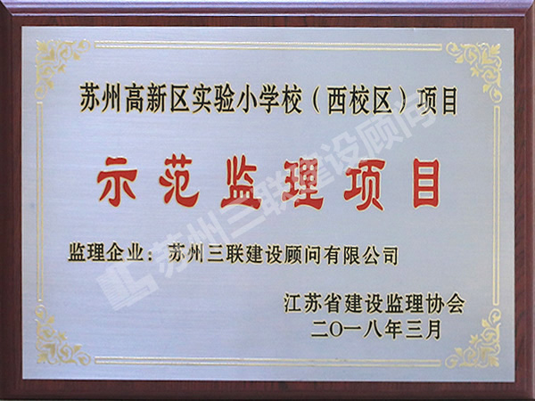 示范監理項目